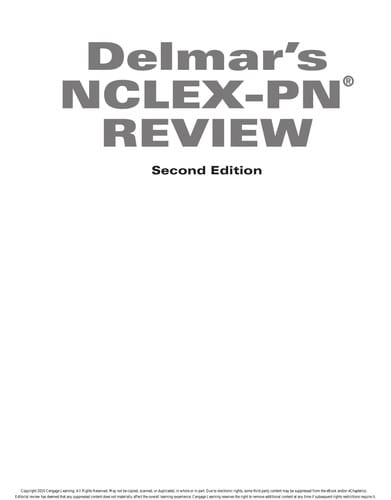Delmar's NCLEX-PN review