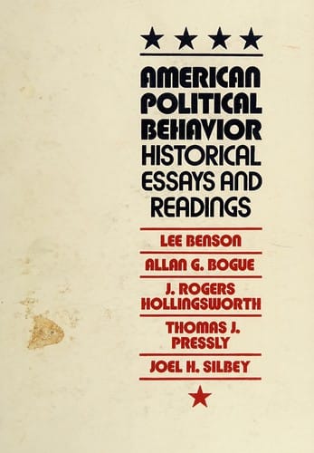 American political behavior: historical essays and readings