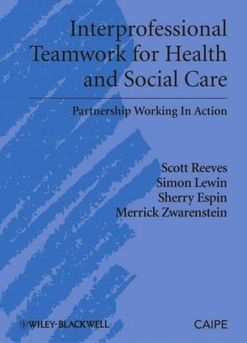 Interprofessional teamwork for health and social care