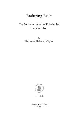 Enduring exile
