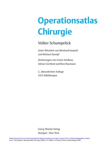 Operationsatlas Chirurgie