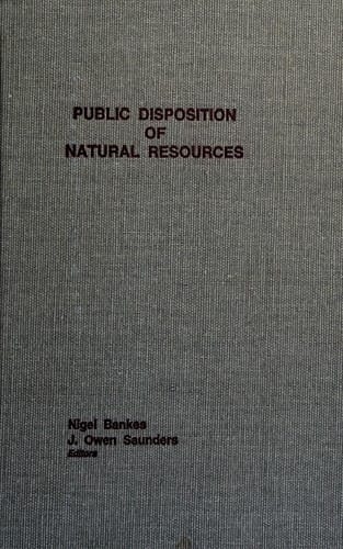 Public disposition of natural resources