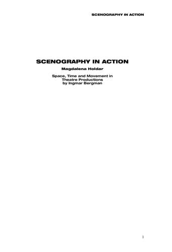 Scenography in action