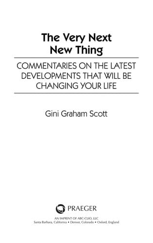 The very next new thing