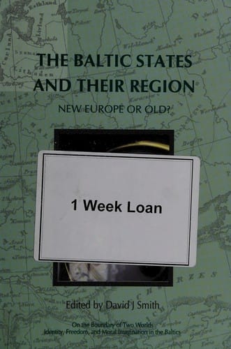 The Baltic States and their region