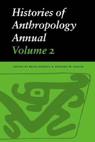 Histories of anthropology annual