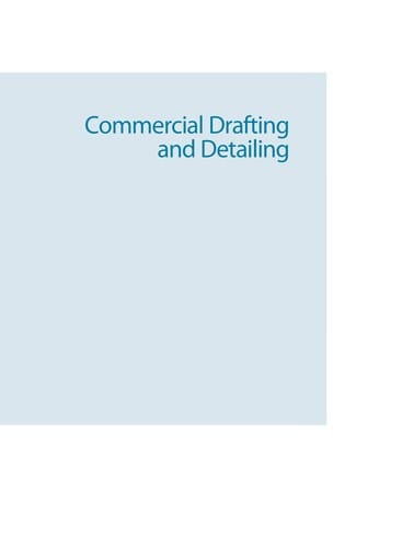 Commercial drafting and detailing