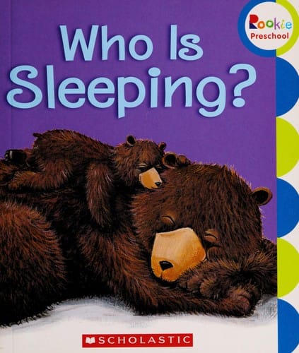 Who is sleeping?