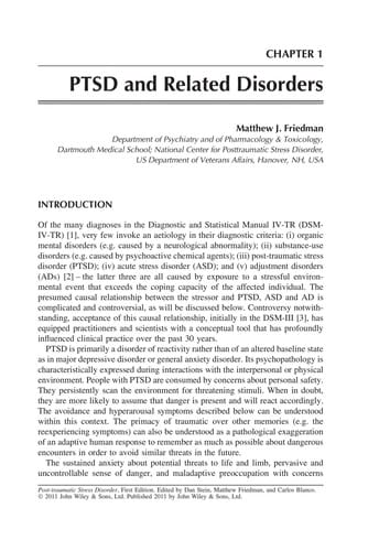 Post-traumatic stress disorder