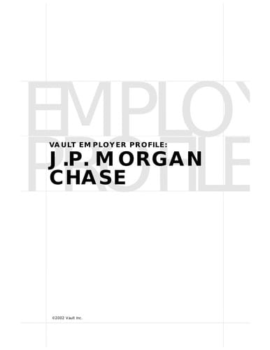 J.P. Morgan Chase