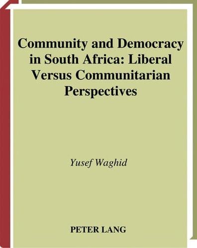 Community and democracy in South Africa