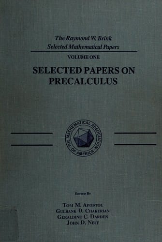 Selected papers on precalculus