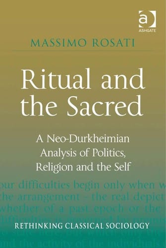 Ritual and the sacred