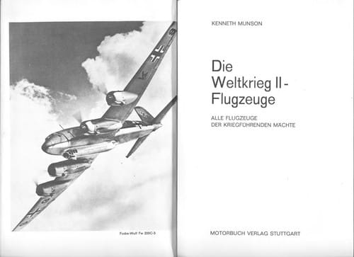 Die Weltkrieg II - Flugzeuge
