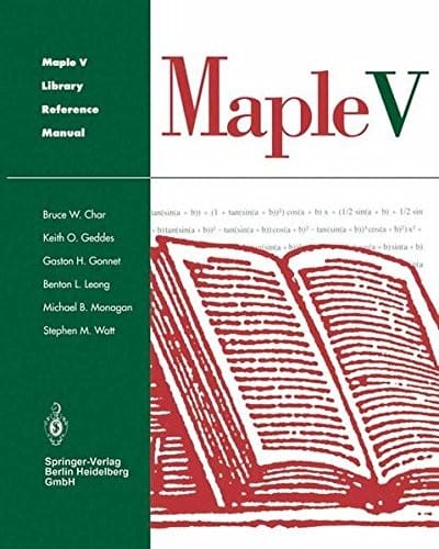 Maple V library reference manual