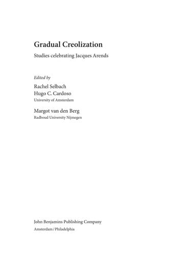 Gradual creolization