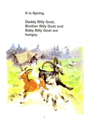 The three Billy Goats Gruff