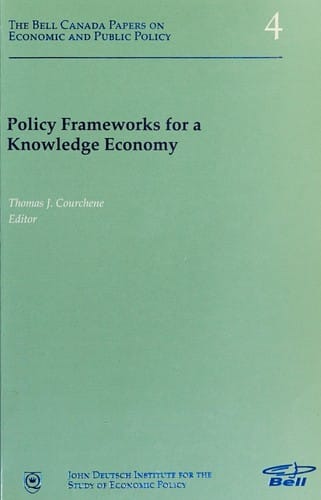 Policy frameworks for a knowledge economy
