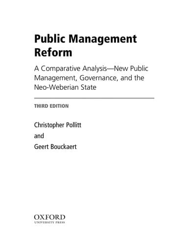 Public management reform