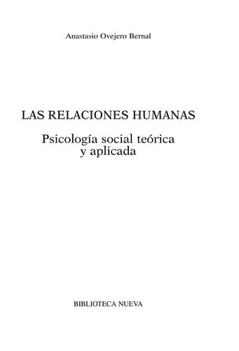 Las Relaciones humanas