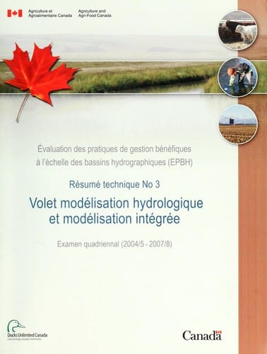 Évaluation des pratiques de gestion bénéfiques à l'échelle des bassins hydrographiques (EPBH)