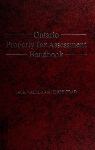 Ontario property tax assessment handbook