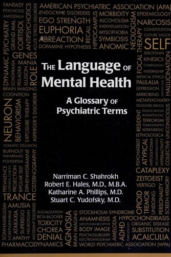 The language of mental health