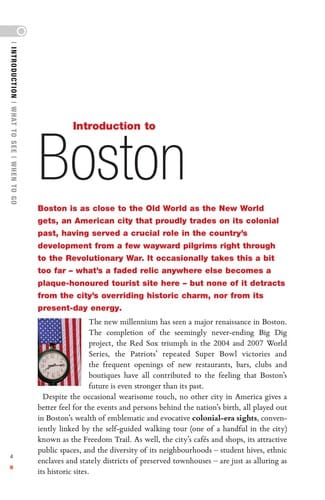 The rough guide to Boston