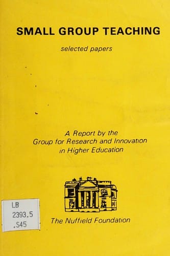 Small group teaching