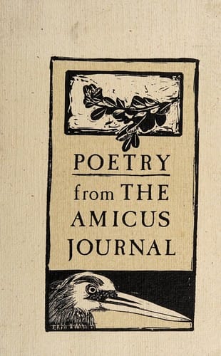 Poetry from the Amicus journal