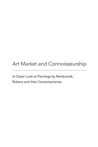 Art market and connoisseurship