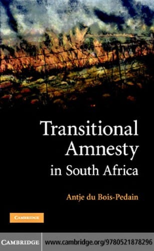 Transitional amnesty in South Africa