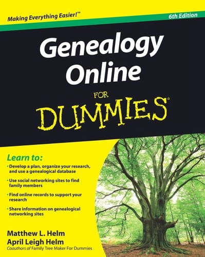 Genealogy online for dummies