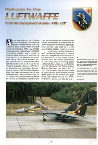 Luftwaffe Fulcrums