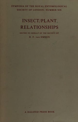 Insect/plant relationships