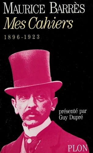 Mes cahiers, 1896-1923
