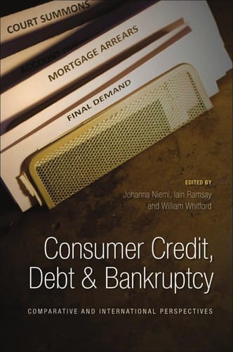 Consumer credit, debt and bankruptcy