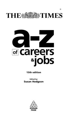 A-Z of careers & jobs