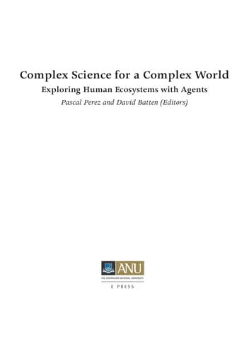 Complex science for a complex world