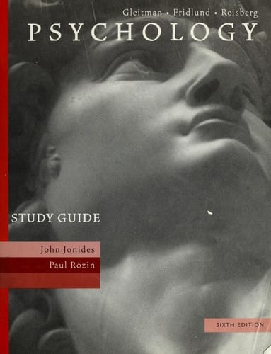 Study Guide to Accompany Psychology, Sixth Edition