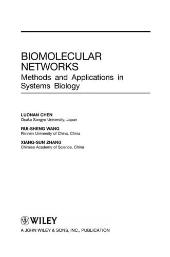 Biomolecular networks
