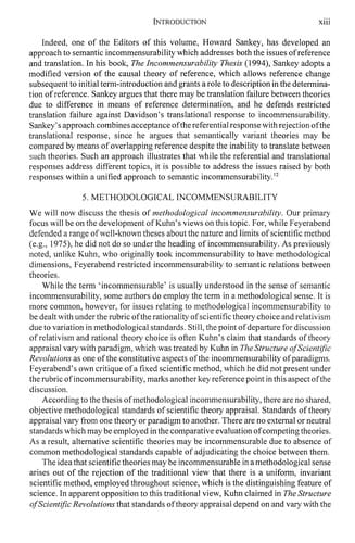 Incommensurability and related matters