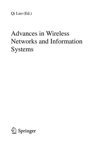 Advances in Wireless Networks and Information Systems