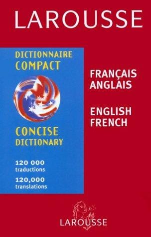 Larousse dictionnaire compact français-anglais, anglais-français