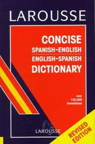 Dic Larousse Concise Spanish-English English-Spanish Dictionary