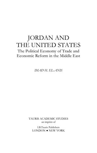Jordan and the United States