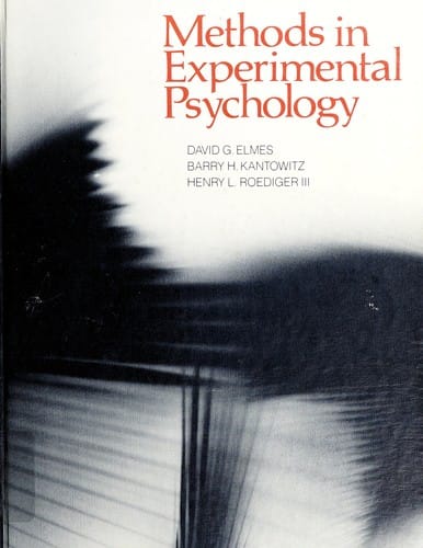 Methods in experimental psychology