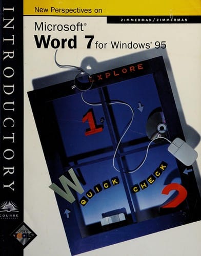 New perspectives on Microsoft Word 7 for Windows 95