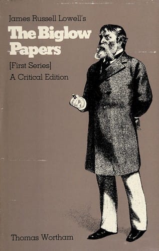 James Russell Lowell's The Biglow papers