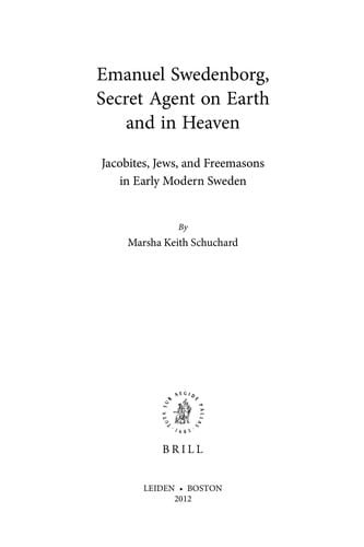 Emanuel Swedenborg, secret agent on Earth and in heaven